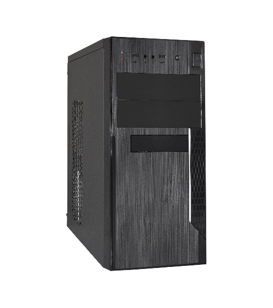 Компьютерный корпус Minitower ExeGate EX283242RUS MA-373X-UN400 Black, mATX (UN400, 120мм) 2*USB, Audio