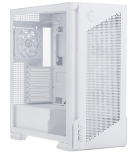 Компьютерный корпус MSI MPG VELOX 300R AIRFLOW PZ белый, Global, 2xUSB 3.2 Gen 1, 1xUSB 3.2 Gen2Type-C, 2x160мм ARGb Fan, 1