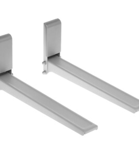Кронштейн для СВЧ Holder MWS-2005 серебристый макс.40кг настенный фиксированный