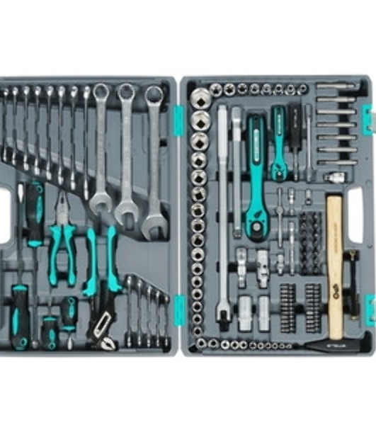 Набор инструмента Stels 14112 1/4', 1/2', CrV, S2, усиленный кейс, 119 шт