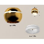 Светильник Ambrella Light XS1105030 PYG/FR золото желтое полированное/белый матовый MR16 GU5.3 LED 3W 4200K (C1105, N7165), фото 1
