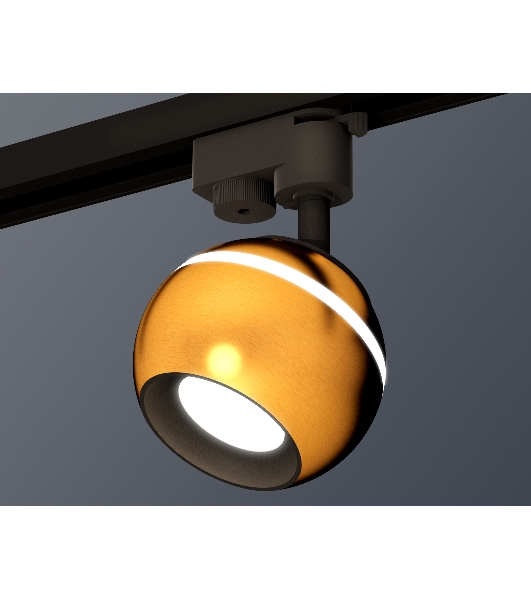 Светильник Ambrella light XT1105001 PYG/SBK золото желтое полированное/черный песок MR16 GU5.3 LED 3W 4200K