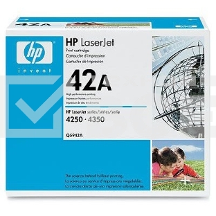 Картридж лазерный HP Q5942A черный для LJ 4250/4350 10 000 стр.