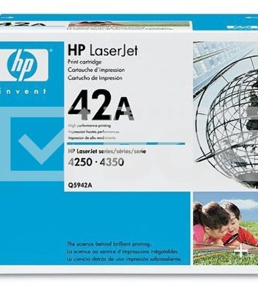 Картридж лазерный HP Q5942A черный для LJ 4250/4350 10 000 стр.