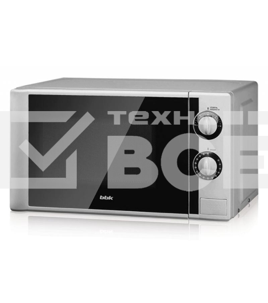 Микроволновая печь BBK 20MWS-708M/BS черный/серебро, 20 л, 700 Вт, поворотный механизм