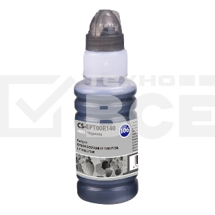 Чернила Cactus CS-EPT00R140 106BK фото черный 70 мл для Epson L7160/L7180