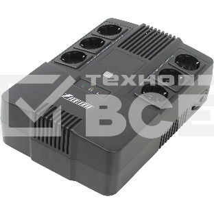 Источник бесперебойного питания Powerman BRICK 600 Black
