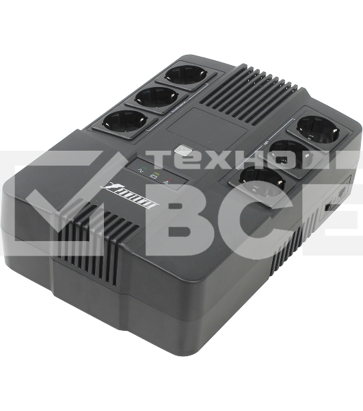 Источник бесперебойного питания Powerman BRICK 600 Black