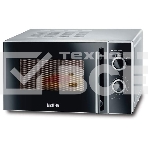 Микроволновая печь Mystery MMW-2032 черный/серебристый, 20 л, 800 Вт, переключатели - поворотный механизм, фото 1