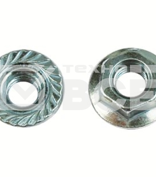 Гайка М6 с насечкой (уп.200шт) ДКС CM100600
