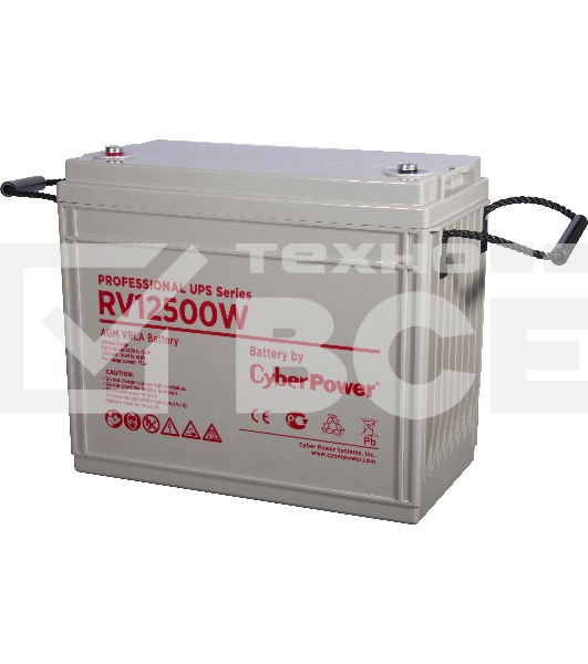 Батарея PS CyberPower Professional series RV 12500W / 12V 150Ah operational life 12 years