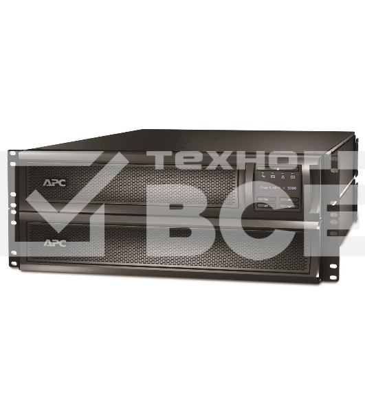 Источник бесперебойного питания APC Smart-UPS X SMX3000RMHV2UNC 2700Вт 3000ВА черный