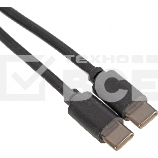 Кабель USB Type-C (m)-USB Type-C (m) 2м черный