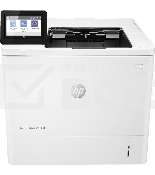 Принтер лазерный HP LaserJet Enterprise M611dn (7PS84A), A4, ч/б, печ. до 61 стр/мин., 1200 x 1200 dpi, USB, RJ-45