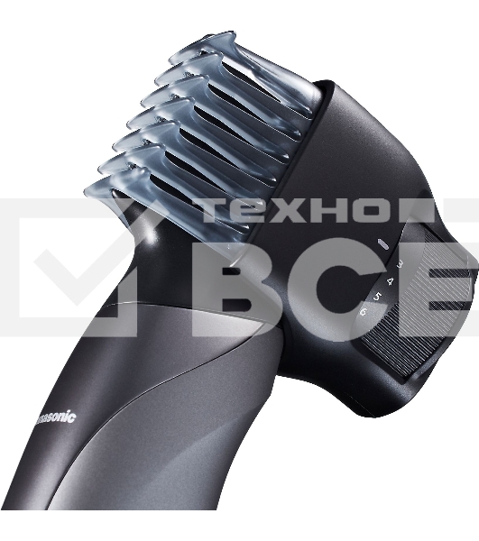 Триммер Panasonic ER-GY60-H503 черный (насадок в компл:4шт)