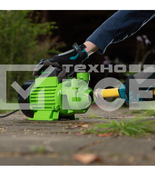 Садовый поверхностный насос СИБРТЕХ СПН700-Ч 700 Вт напор 50 м 3000 л/ч чугун 97243