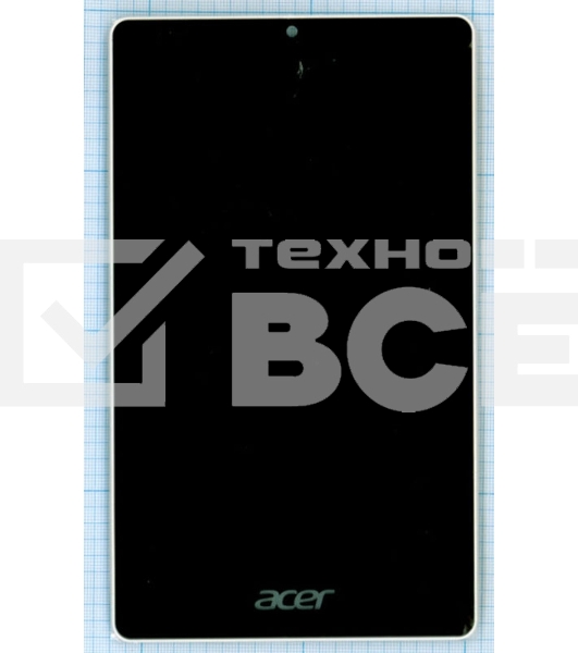 Модуль (матрица + тачскрин) для Acer Iconia One 7 B1-740 черный с рамкой