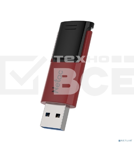 Флеш диск USB Drive Netac U182 Red USB3.0 64GB, retail version