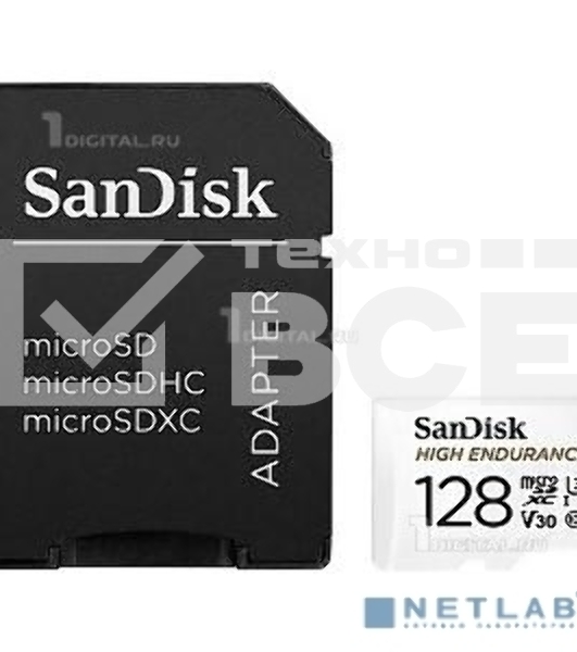 Карта памяти MICRO SDXC 128GB UHS-3 SDSQQVR-128G-GN6IA SANDISK