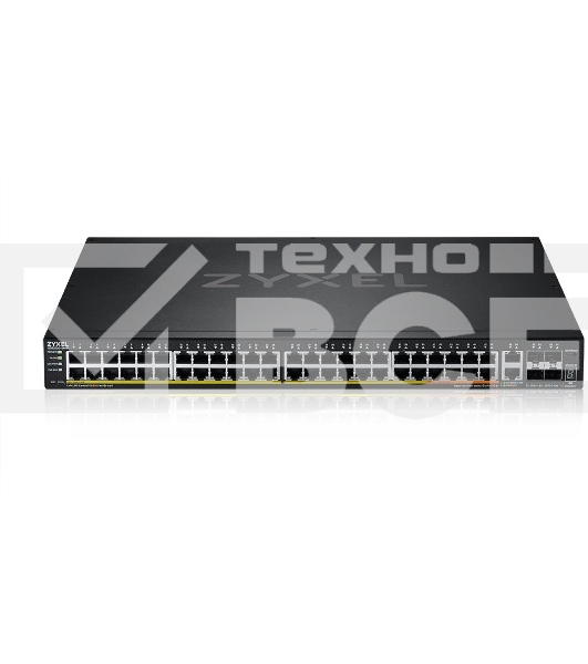 Коммутатор L3 Access Zyxel NebulaFlex Pro XGS2220-54FP, rack 19