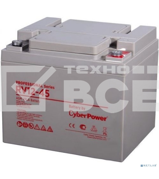 Батарея PS CyberPower RV 12-45 / 12V 45 Ah