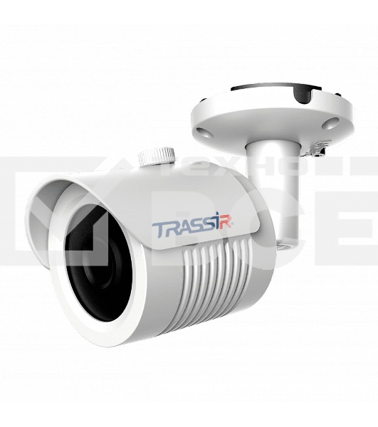 Камера видеонаблюдения аналоговая Trassir TR-H2B5 3.6-3.6мм HD-CVI HD-TVI цв. корп.:белый
