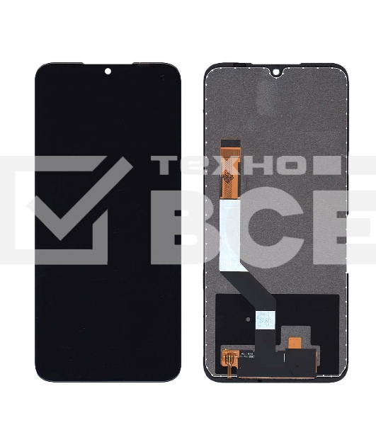 Дисплей для Xiaomi Redmi Note 7, Redmi Note 7 Pro, Redmi Note 7S Small size черный