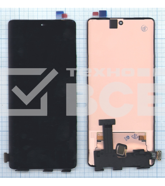 Дисплей для Vivo V29 в сборе с тачскрином orig черный