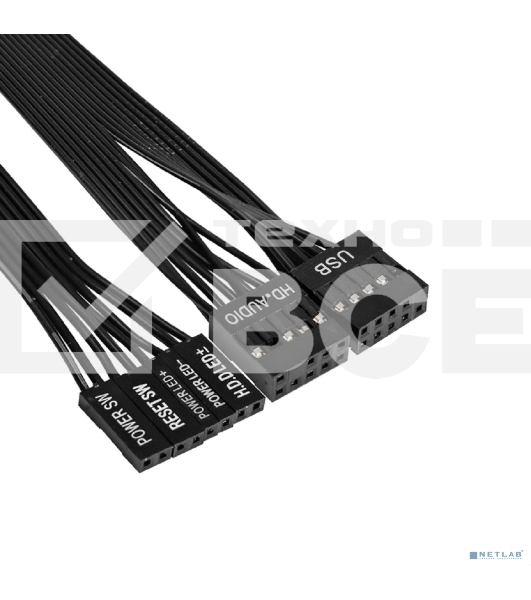 Компьютерный корпус Minitower ExeGate BAA-303 (mATX, без БП, 2*USB, HD Audio, черный)