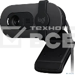 Камера Web Logitech HD Webcam Brio 90 графитовый 2Mpix (1920x1080) USB 2.0 с микрофоном (960-001581), фото6