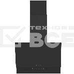 Наклонная вытяжка Kuppersberg F 603 B, 60 см, High-Tech, таймер, макс. производительность 850 м3/ч, 3 скорости, обратный клапан, сенсорное управление, дисплей, LED освещение, уровень шума 53 дБ, цвет черный, фото3
