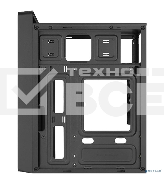 Компьютерный корпус MiniTower Aerocool/Formula CS-109-S-BK-v1 (mATX, USB3x1, USB2x2, 120мм fan,без БП) (4711099472390)