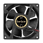 Вентилятор 24В DC ExeGate EX12038S2P-24 (120x120x38 мм, Sleeve bearing (подшипник скольжения), 2pin, 3000RPM, 46dBA), фото4