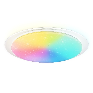 Светодиодный светильник RGB Ambrella light FZ780 WH белый IP20 60W 3000-6500K+RGB 570*55 (ПДУ ИК)