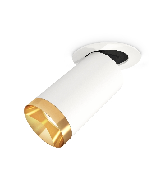 Светильник Ambrella Light XM6322204 SWH/PYG белый песок/золото желтое полированное MR16 GU5.3 (A2241, C6322, N6134)