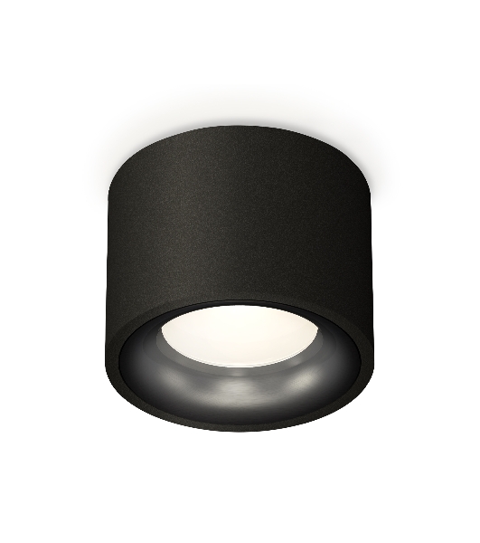 Светильник Ambrella Light XS7511021 SBK/PBK черный песок/черный полированный MR16 GU5.3 (C7511, N7011)