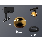 Светильник Ambrella light XT1105001 PYG/SBK золото желтое полированное/черный песок MR16 GU5.3 LED 3W 4200K, фото 1