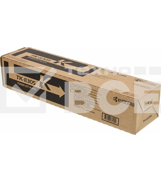 Картридж лазерный Kyocera TK-8305K (1T02LK0NL0/1T02LK0NL1/1T02LK0NLC) черный для TASKalfa 3050ci/3550ci 25000 стр.