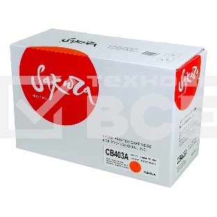 Картридж лазерный Sakura CB403A для HPColor LaserJet CP4005/CP4005n/CP4005dn, пурпурный, 7500 к.