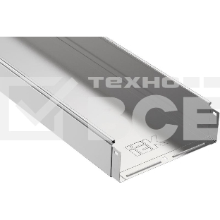Лоток листовой неперфорированный 300х100 L3000 сталь 1мм ИЭК CLN10-100-300-3