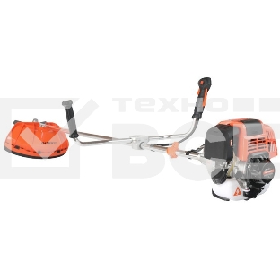 Бензотриммер PATRIOT PT 415T (1+1) [250106242]{4-ТАКТНЫЙ двигатель, раб.объем 31сс, 1.3 л.с., полуавтоматическая катушка,3Т нож, 40Т диск, ранцевая портупея}
