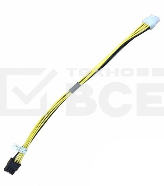 Кабель CBL-PWEX-0665 PCIe 8 Pin Female(Black) to CPU 8 Pin Female(White)