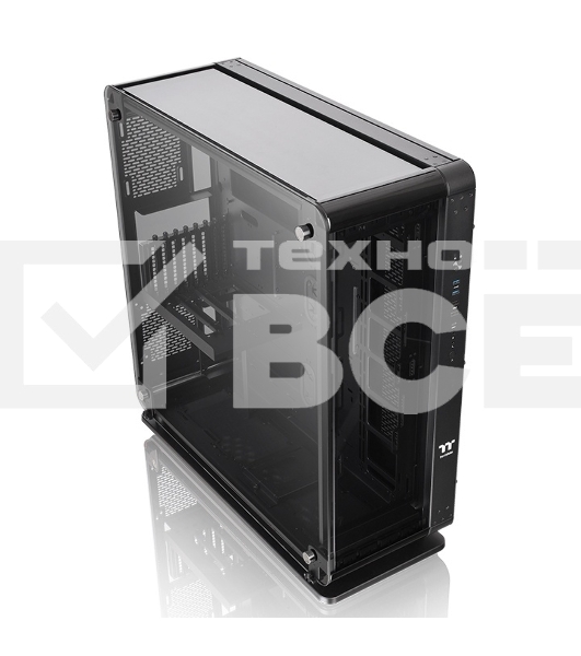 Корпус Thermaltake Core P8 TG Black CA-1Q2-00M1WN-00 Black/Wall Mount/SPCC/4mm Tempered Glass*3