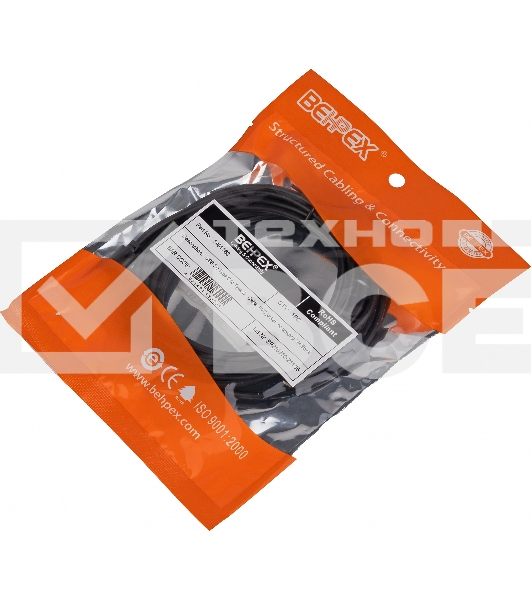 Кабель USB Type-C (m)-USB Type-C (m) 3м черный