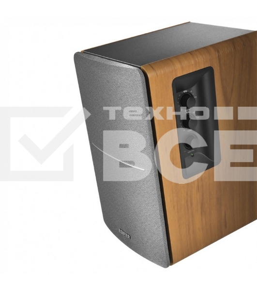 Колонки Edifier R1280T Silver {Активные, 2 x 21W RMS, 75-18000Гц, дерево, пульт ДУ}