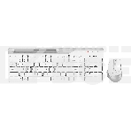 Клавиатура + мышь A4Tech Fstyler FB2535C клав:белый/серый мышь:белый/серый USB беспроводная Bluetooth/Радио slim, фото5
