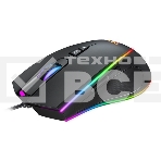 Мышь проводная Acer OMW131 черный, 6400 dpi, USB, кнопки - 7, фото3