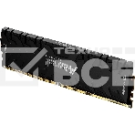 Оперативная память Kingston Fury Renegade, DDR4, 8GB (1x8GB), 3600MHz, CL16, с радиатором, черный, фото2