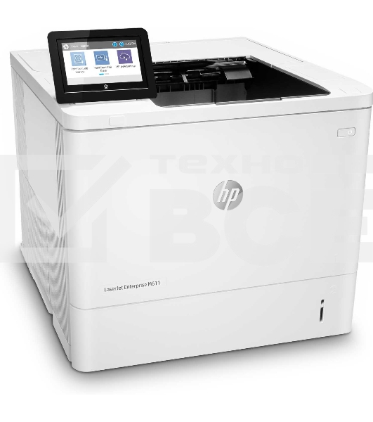 Принтер лазерный HP LaserJet Enterprise M611dn (7PS84A), A4, ч/б, печ. до 61 стр/мин., 1200 x 1200 dpi, USB, RJ-45