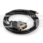 Кабель miniDisplayPort-DVI ExeGate EX-CC-mDPM-DVIM-1.8 (mini20M/25M, 1,8м), фото2